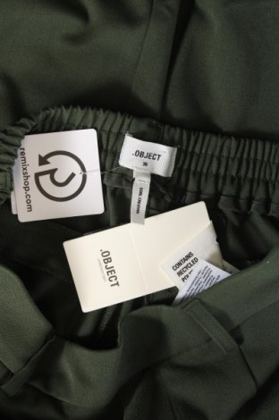 Dámske nohavice Object, Veľkosť S, Farba Zelená, Cena  19,18 €