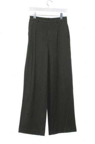 Pantaloni de femei Object, Mărime S, Culoare Verde, Preț 137,66 Lei