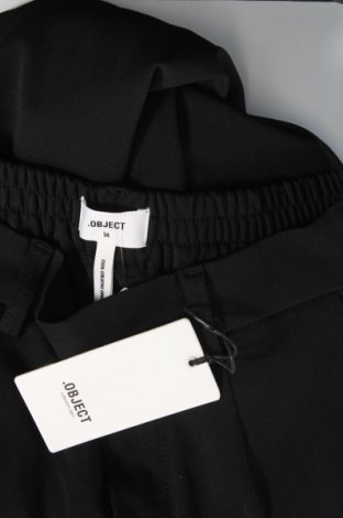 Γυναικείο παντελόνι Object, Μέγεθος XS, Χρώμα Μαύρο, Τιμή 11,51 €