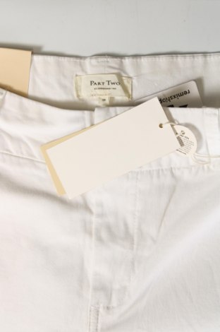 Дамски панталон Part Two, Размер M, Цвят Бял, Цена 78,00 лв.