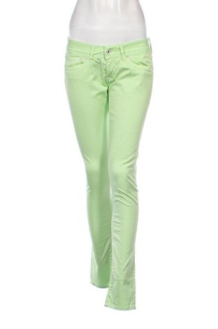 Дамски панталон Pepe Jeans, Размер M, Цвят Зелен, Цена 74,89 лв.