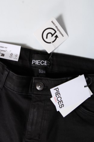Γυναικείο παντελόνι Pieces, Μέγεθος XL, Χρώμα Μαύρο, Τιμή 11,19 €