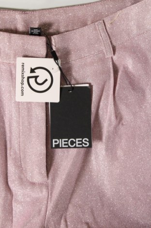Pantaloni de femei Pieces, Mărime L, Culoare Roz, Preț 40,79 Lei