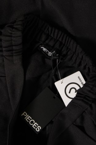 Γυναικείο παντελόνι Pieces, Μέγεθος L, Χρώμα Μαύρο, Τιμή 5,75 €