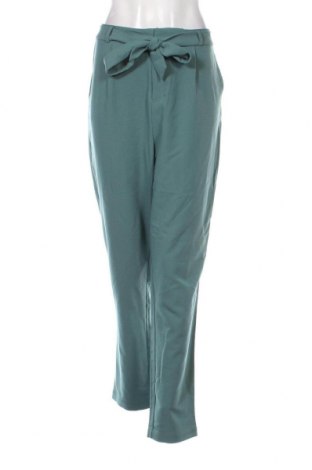 Дамски панталон Pieces, Размер XL, Цвят Зелен, Цена 10,80 лв.