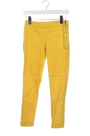 Дамски панталон Pieces, Размер XS, Цвят Жълт, Цена 16,20 лв.