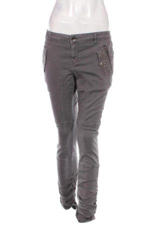 Дамски панталон Pulz Jeans, Размер XL, Цвят Сив, Цена 18,45 лв.