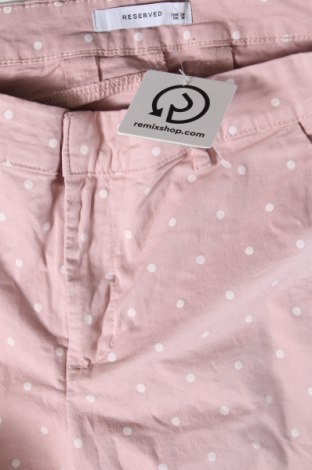 Dámské kalhoty  Reserved, Velikost M, Barva Růžová, Cena  287,00 Kč