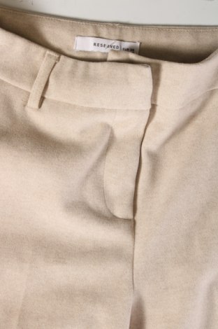 Γυναικείο παντελόνι Reserved, Μέγεθος S, Χρώμα Εκρού, Τιμή 17,94 €