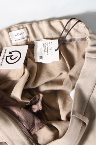 Дамски панталон S.Oliver, Размер L, Цвят Бежов, Цена 27,90 лв.