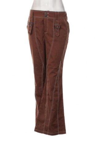 Pantaloni de femei SHEIN, Mărime L, Culoare Maro, Preț 33,39 Lei