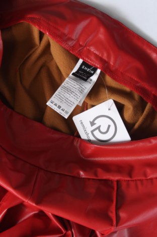 Dámské kalhoty  SHEIN, Velikost XL, Barva Červená, Cena  208,00 Kč