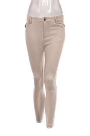 Дамски панталон SHEIN, Размер S, Цвят Бежов, Цена 14,50 лв.