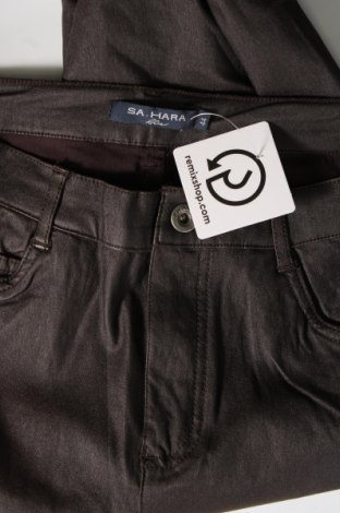 Dámské kalhoty  Sa. Hara, Velikost XL, Barva Hnědá, Cena  185,00 Kč