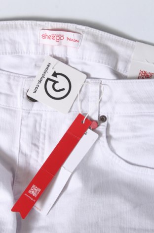 Γυναικείο παντελόνι Sheego, Μέγεθος XXL, Χρώμα Λευκό, Τιμή 35,04 €