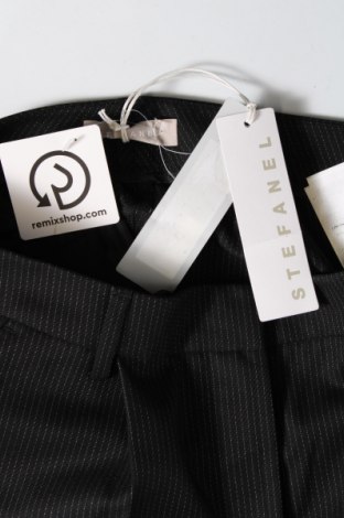 Дамски панталон Stefanel, Размер S, Цвят Черен, Цена 64,12 лв.