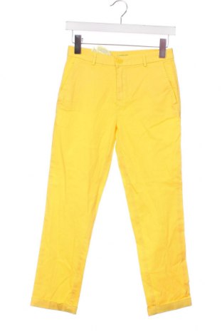 Γυναικείο παντελόνι United Colors Of Benetton, Μέγεθος XS, Χρώμα Κίτρινο, Τιμή 14,28 €