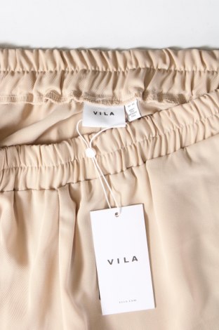 Γυναικείο παντελόνι VILA, Μέγεθος XL, Χρώμα  Μπέζ, Τιμή 11,19 €