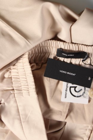Γυναικείο παντελόνι Vero Moda, Μέγεθος L, Χρώμα  Μπέζ, Τιμή 11,19 €