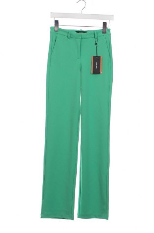 Γυναικείο παντελόνι Vero Moda, Μέγεθος XS, Χρώμα Πράσινο, Τιμή 8,31 €
