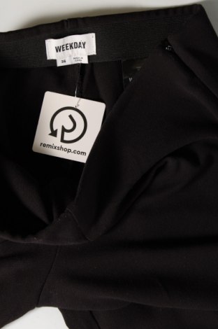 Pantaloni de femei Weekday, Mărime S, Culoare Negru, Preț 79,54 Lei