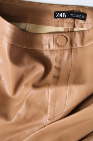 Damenhose Zara, Größe L, Farbe Braun, Preis 7,46 €