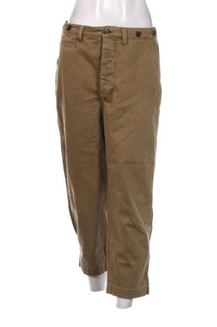 Pantaloni de femei Zara, Mărime M, Culoare Verde, Preț 41,89 Lei