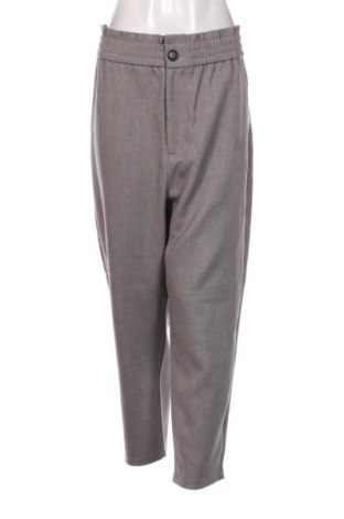 Дамски панталон Zara, Размер XL, Цвят Сив, Цена 43,79 лв.