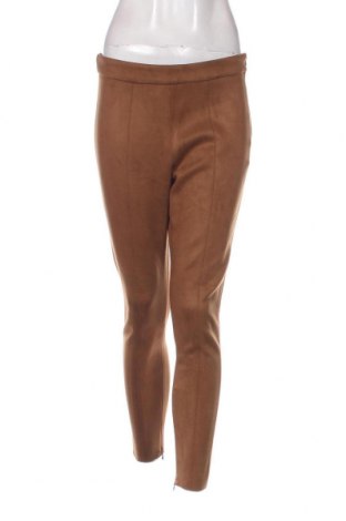 Дамски панталон Zara, Размер M, Цвят Кафяв, Цена 10,80 лв.