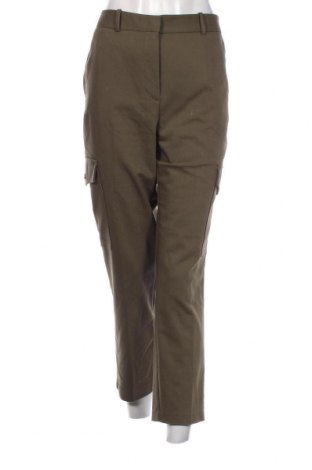 Дамски панталон Zara, Размер L, Цвят Зелен, Цена 14,00 лв.