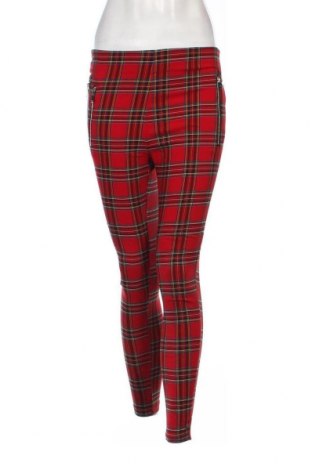 Дамски панталон Zara, Размер S, Цвят Червен, Цена 7,29 лв.