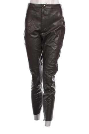 Дамски панталон Zara, Размер XL, Цвят Зелен, Цена 12,15 лв.