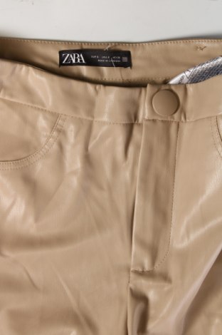 Damenhose Zara, Größe S, Farbe Beige, Preis 18,79 €