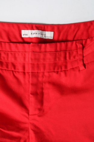 Pantaloni de femei Zara, Mărime S, Culoare Roșu, Preț 39,80 Lei