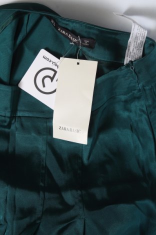 Pantaloni de femei Zara, Mărime S, Culoare Verde, Preț 159,59 Lei