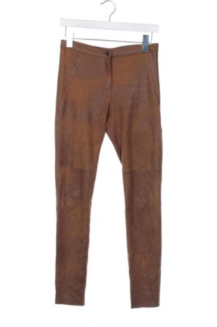 Дамски панталон Zara, Размер S, Цвят Кафяв, Цена 8,91 лв.