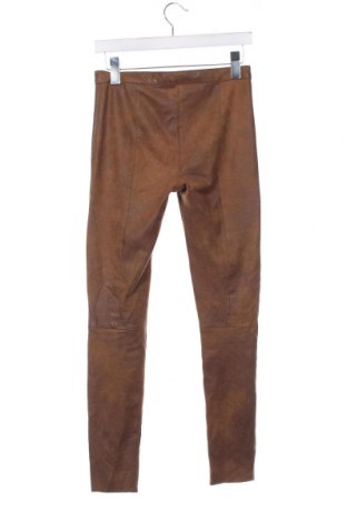 Дамски панталон Zara, Размер S, Цвят Кафяв, Цена 7,83 лв.