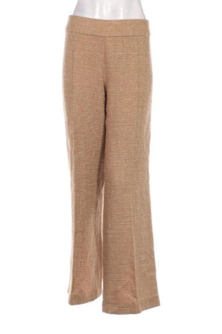 Дамски панталон Zara, Размер L, Цвят Бежов, Цена 8,10 лв.