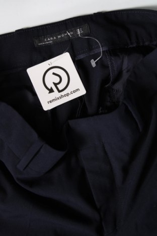 Дамски панталон Zara, Размер S, Цвят Син, Цена 14,58 лв.