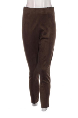 Дамски панталон Zara, Размер L, Цвят Кафяв, Цена 18,60 лв.