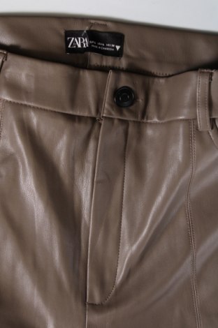 Damenhose Zara, Größe L, Farbe Braun, Preis 18,79 €