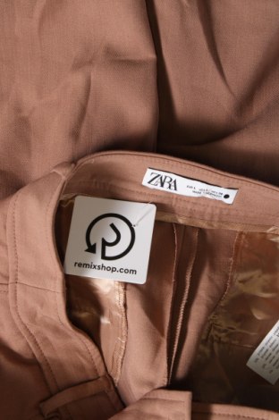 Damenhose Zara, Größe L, Farbe Beige, Preis 18,79 €