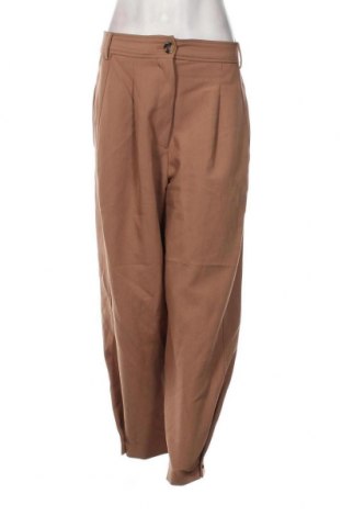 Dámské kalhoty  Zara, Velikost L, Barva Béžová, Cena  430,00 Kč
