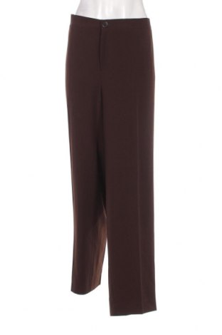 Γυναικείο παντελόνι Zizzi, Μέγεθος XXL, Χρώμα Καφέ, Τιμή 11,88 €