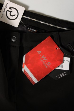 Дамски панталон за зимни спортове Icepeak, Размер L, Цвят Черен, Цена 132,00 лв.
