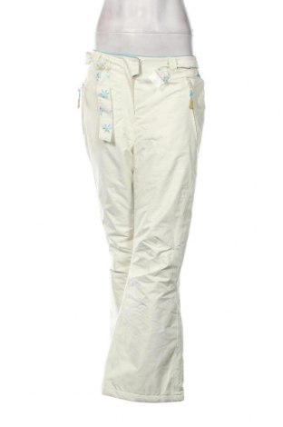 Дамски панталон за зимни спортове TCM, Размер L, Цвят Бял, Цена 44,25 лв.