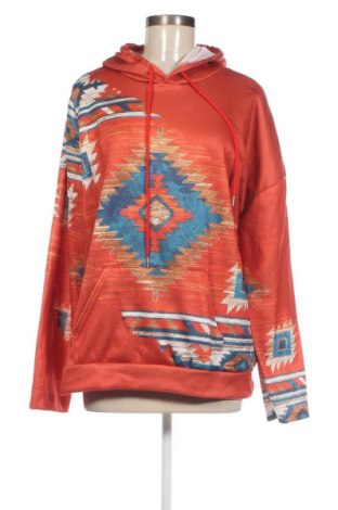 Damen Fleece Sweatshirt, Größe M, Farbe Orange, Preis 8,07 €