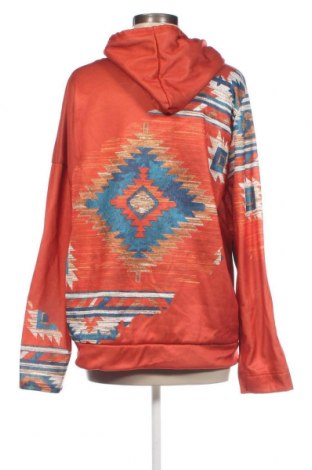 Damen Fleece Sweatshirt, Größe M, Farbe Orange, Preis 7,06 €