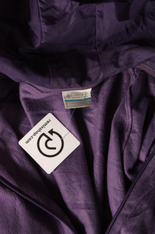 Γυναικείο fleece φούτερ Columbia, Μέγεθος S, Χρώμα Βιολετί, Τιμή 25,24 €