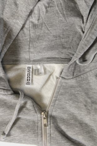 Γυναικείο fleece φούτερ H&M Divided, Μέγεθος XS, Χρώμα Γκρί, Τιμή 7,18 €